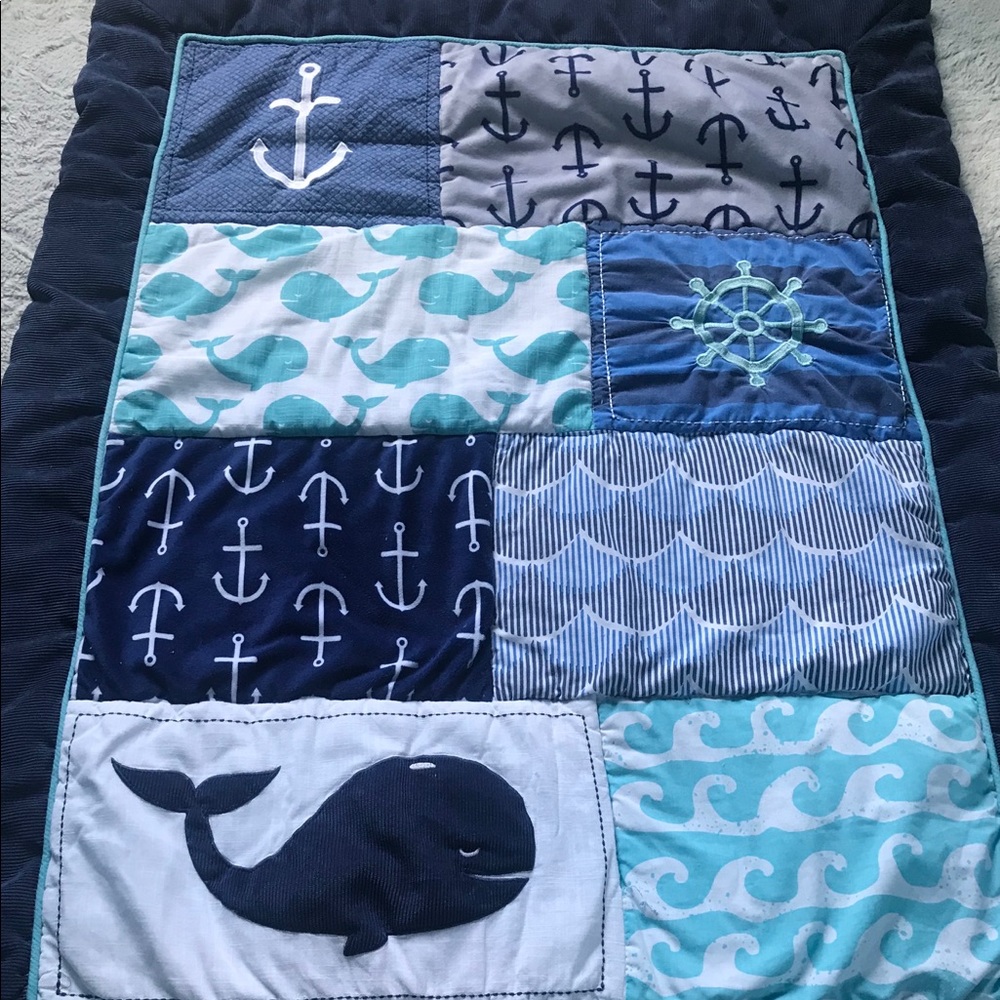 Náutica kids set 3 pieces crib bedding set